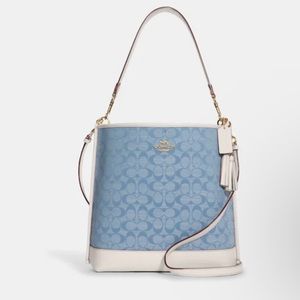 New Coach Mollie Bucket Tote